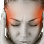Dolor de cabeza y ojos vista borrosa