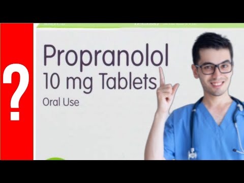 Propranolol ansiedad