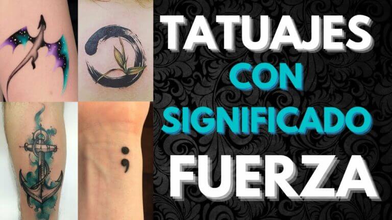 Tatuajes que signifiquen fuerza y superación para mujeres